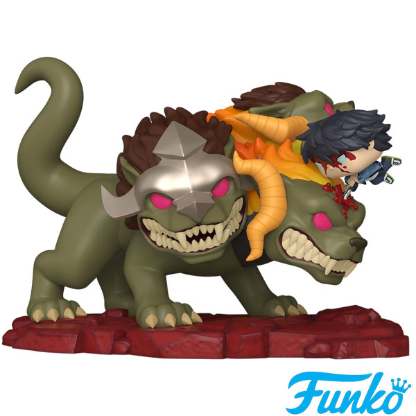 Funko POP #2272 Deluxe Solo Leveling Sung Jinwoo vs. Cerberus Figure